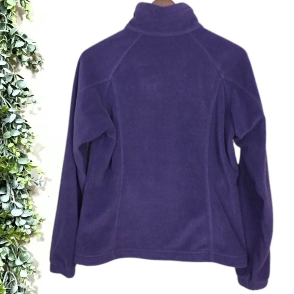 Columbia Purple Fleece Jacket Small - Picture 2 of 6